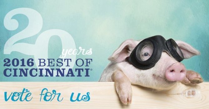 Help us defend our Best Of Cincinnati title! (and win something for yourself too!) image